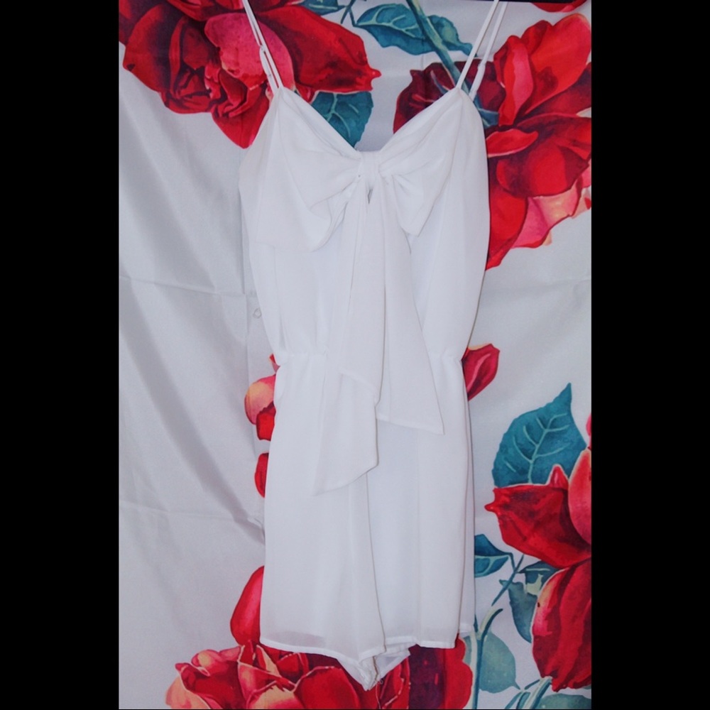 White Romper